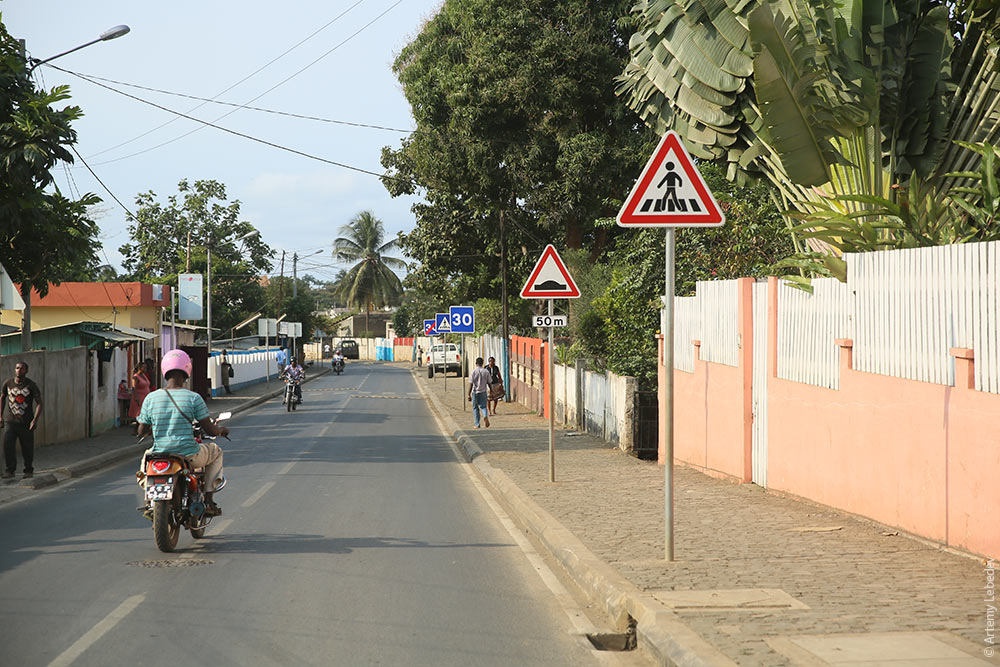 Sao Tome and Principe roads. Photo credit: Artemy Lebedev