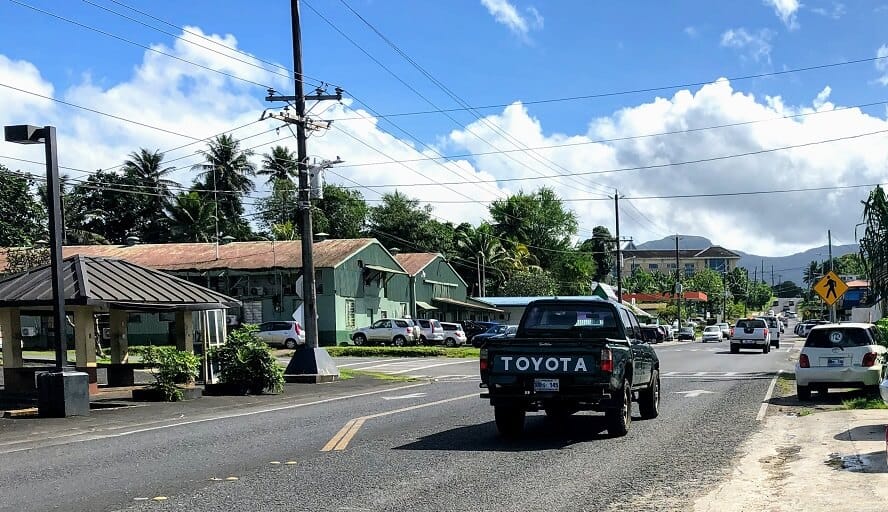 Micronesia roads