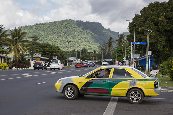 Samoa roads
